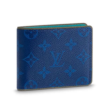 blue louis vuitton mens wallet|louis vuitton men's billfold.